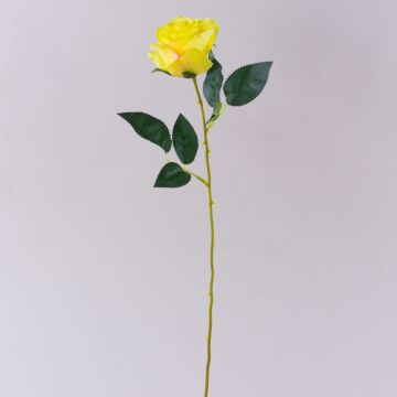 Samt Rose SEENSA, gelb, 60cm, Ø7cm Samt Rose SEENSA, gelb, 60cm, Ø7cm