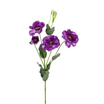 Künstlicher Zweig Lisianthus ALARISSA, violett, 75cm Künstlicher Zweig Lisianthus ALARISSA, violett, 75cm