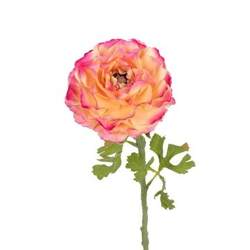 Textilblume Ranunkel KAROMINA, lachs-rosa, 50cm Textilblume Ranunkel KAROMINA, lachs-rosa, 50cm