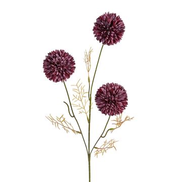 Dekozweig Allium ANNELIA, violett, 65cm