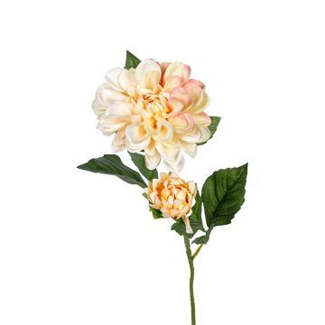 Kunstblume Dahlie DELILIA, creme-rosa, 55cm Kunstblume Dahlie DELILIA, creme-rosa, 55cm