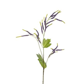 Dekozweig Amaranth PAULETA mit Blüten, violett, 90cm Dekozweig Amaranth PAULETA mit Blüten, violett, 90cm
