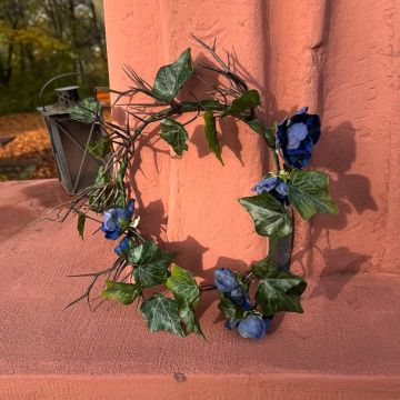 Midnight Bloom Kranz für die Eheringe – Kundenwunsch von Julie Fleur Midnight Bloom Kranz für die Eheringe – Kundenwunsch von Julie Fleur