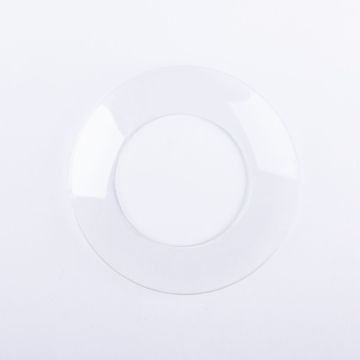 Tropfenfänger Glas TURIBIO für Kerzen bis Ø4cm, klar, Ø6,8cm