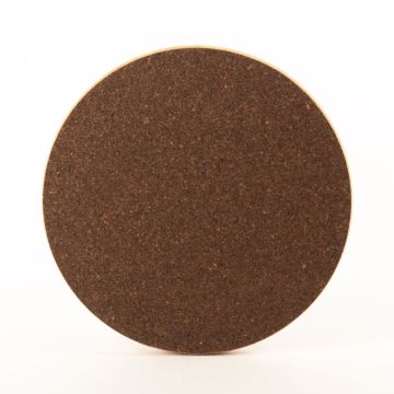 Runder Press Korkuntersetzer MANARA, dunkel-natur, 2cm, Ø29,5cm