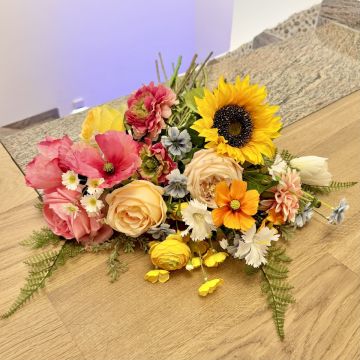 Sommermärchen Hochzeitsstrauß - Kundenwunsch von Ina