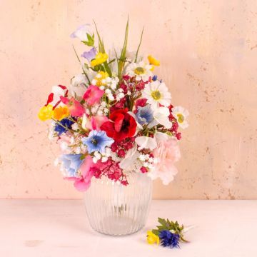 Individueller Wiesenblumen Brautstrauß - Kundenwunsch von Heidi