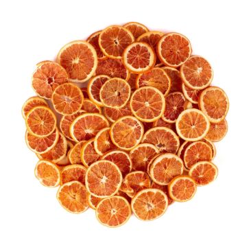Deko Trockenfrüchte Grapefruit Scheiben DISTELLA, orange, Ø4-6cm, 200g