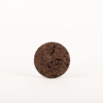 Runder Press Korkuntersetzer MANARA, dunkel, 1,8cm, Ø10cm