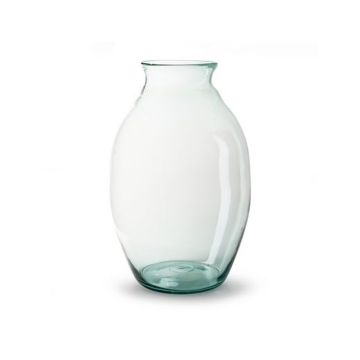Blumenvase NORIEN aus Eco Glas, klar, 55cm, Ø36cm Blumenvase NORIEN aus Eco Glas, klar, 55cm, Ø36cm
