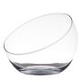 Dekoschale NELLY EARTH aus Glas, recycelt, klar, 14cm, Ø17cm