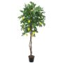 Künstlicher Zitronenbaum ZOYA, Naturstämme, mit Früchten, 180cm