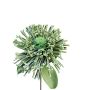 Deko Nadelkissen Protea ISLARTINA, grün-blau, 75cm