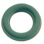 OASIS Ideal Frischblumensteckschaum Ring AROHA in Papercompound Schale, grün, 2,5cm, Ø17cm