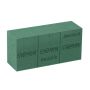 OASIS Standard Maxlife Nasssteckschaum Ziegel ANJEL mit Schneidelinien, grün, 23x11x7,5cm