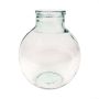 Kugelvase BRENDEN aus Glas, recycelt, klar, 30cm, Ø25cm