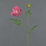 Künstliche Mohnblume EDESSA, dunkelrosa, 80cm, Ø11cm