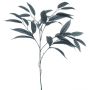 Kunstzweig Mango WENLIAN, blau-grün, 75cm