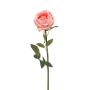 Rose künstlich THYRI, rosa, 65cm, Ø10cm