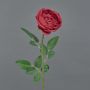 Rose künstlich THYRI, rot, 65cm, Ø10cm