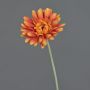 Kunst Gerbera VIRGINIA, orange, 55cm, Ø11cm