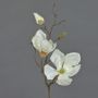 Kunstblume Magnolie MALBINE, weiß, 50cm, Ø7-10cm