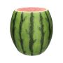 Nebentisch MOLANI in Melonenform, grün-rot, 43,5cm, Ø42cm