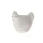 Dekofigur Huhn SHANIE, grau, 15x9,5x13cm