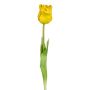 Deko Blume Papageientulpe DOVLE, gelb, 45cm
