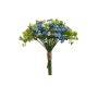 Dekobündel Schleierkraut LITAGO, grün-blau-creme, 23cm
