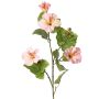 Künstlicher Zweig Hibiskus TELSIMA mit Blüten, hellrosa, 80cm