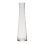 Schlanke Blumenvase SYRMA aus Glas, transparent, 30cm, Ø8cm