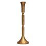 Metall Kerzenständer VENITA, gold, 41,5cm, Ø13cm