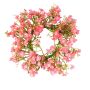 Deko Schleierkraut Kranz LITAGO, rosa-pink, Ø20cm