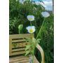 Künstlicher Blumenzweig Mohn OXANDRINE, creme-weiß, 60cm, Ø6cm