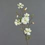 Deko Magnolie MARGA, weiß, 80cm, Ø7-8cm