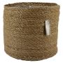 Seegras Korb AMPARO, beige, 30cm, Ø32cm