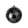 Weihnachtskugel TEODORA, glänzend schwarz, Ø30cm
