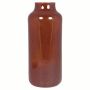Blumenvase SIARA aus Glas, bernstein-klar, 35cm, Ø15cm