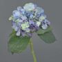 Kunstblume Hortensie FUXIANG, blau-lila-grün, 50cm, Ø16cm
