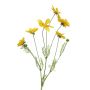 Dekoblumen Zweig Schmuckkörbchen BAILING, gelb, 90cm