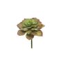 Kunststoffschaum Echeveria morani XINYA auf Steckstab, rot-grün, 17cm
