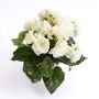 Deko Begonie IVANA zum Stecken, creme, 20cm, Ø3-5cm