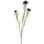 Dekoblumen Zweig Kornblume NAWEN, blau, 65cm