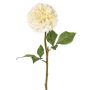 Kunstblume Dahlie BREDANA, creme, 60cm, Ø11cm