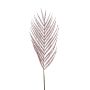 Kunststoff Palmenwedel Areca RYLAN mit Glitzer, rosa, 90cm
