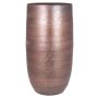 Keramikvase AGAPE mit Maserung, kupfer, 50cm, Ø24,5cm