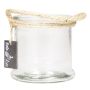 Windlicht ZULAI aus Glas, mit Henkel, klar, 12cm, Ø13cm