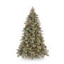 Plastik Blautanne PARIS SPEED, LEDs, Frost, blau, 230cm, Ø160cm