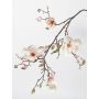 Kunst Magnolie LORA, weiß-rosa, 110cm, Ø10-12cm